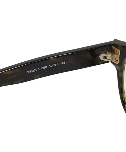 TOM FORD（トムフォード）TOM FORD (トムフォード) 眼鏡 ブラウン サイズ:50□21の古着・服飾アイテム