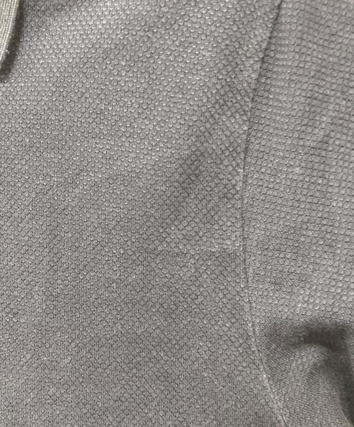 HUGO BOSS（ヒューゴ ボス）HUGO BOSS (ヒューゴ ボス) コットンシルクポロシャツ ネイビー サイズ:XLの古着・服飾アイテム