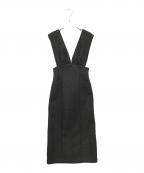 Mystradaマイストラーダ）の古着「ハイウエストジャンスカ」｜ブラック