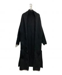 MUSE de Deuxieme Classe（ミューズ ドゥーズィエム クラス）の古着「Twins cotton ロングガウン」｜ブラック