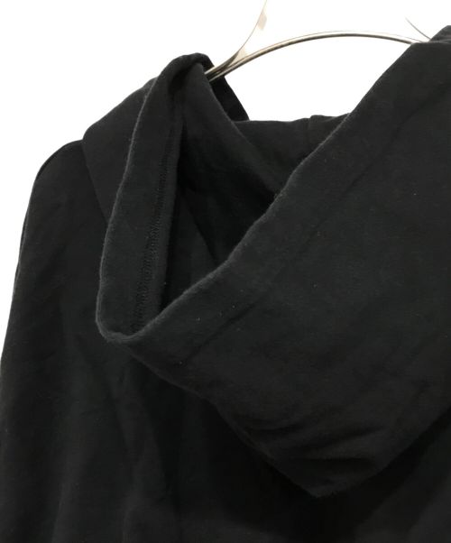 GROUND Y（グラウンドワイ）GROUND Y (グラウンドワイ) クロップドフーディ ブラック サイズ:1の古着・服飾アイテム