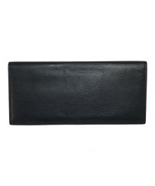 GANZO（ガンゾ）の古着「GANZO GLAZING CALF マチなし長財布」｜ネイビー