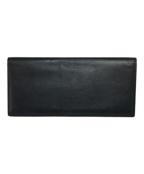 GANZO（ガンゾ）GANZO (ガンゾ) GANZO GLAZING CALF マチなし長財布 ネイビーの古着・服飾アイテム