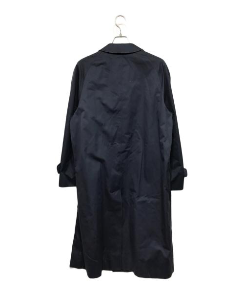 Aquascutum（アクアスキュータム）Aquascutum (アクアスキュータム) ステンカラーコート ネイビー サイズ:M.45の古着・服飾アイテム