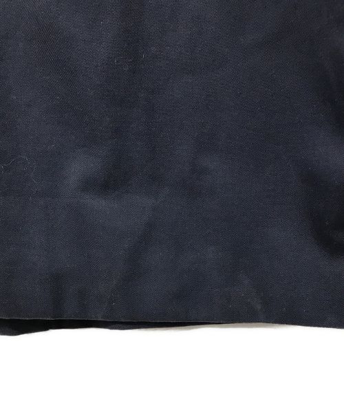 Aquascutum（アクアスキュータム）Aquascutum (アクアスキュータム) ステンカラーコート ネイビー サイズ:M.45の古着・服飾アイテム