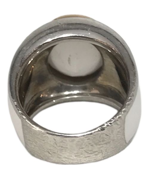 MAUBOUSSIN（モーブッサン）MAUBOUSSIN (モーブッサン) アン・マハラジャ・ア・パリ リング ホワイト サイズ:14号の古着・服飾アイテム