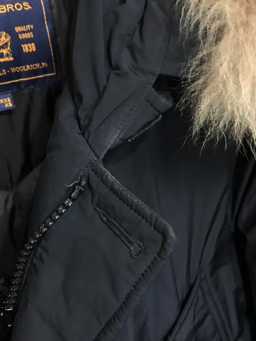 WOOLRICH（ウールリッチ）WOOLRICH (ウールリッチ) ニューアークティック パーカー ダウンジャケット ネイビー サイズ:USA XXSの古着・服飾アイテム