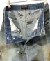 中古・古着 BALENCIAGA (バレンシアガ) 23SS SUPER DESTROYED BAGGY デニムパンツ ブルー サイズ:S：106000円