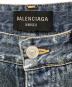 中古・古着 BALENCIAGA (バレンシアガ) 23SS SUPER DESTROYED BAGGY デニムパンツ ブルー サイズ:S：80000円