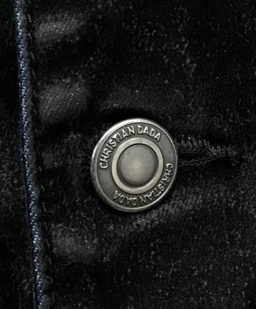 CHRISTIAN DADA（クリスチャンダダ）CHRISTIAN DADA (クリスチャンダダ) 加工デニムジャケット ブラック サイズ:46の古着・服飾アイテム