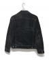 CHRISTIAN DADA (クリスチャンダダ) 加工デニムジャケット ブラック サイズ:46：9000円