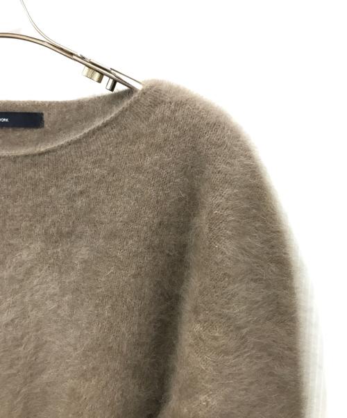 FRAMeWORK（フレームワーク）FRAMeWORK (フレームワーク) FOX/CASHMERE ボートネック プルオーバー ブラウン サイズ:FREEの古着・服飾アイテム