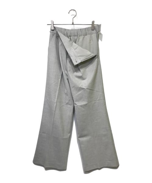 IENA（イエナ）IENA (イエナ) 2WAY ストレッチ ワイドパンツ グレー サイズ:36の古着・服飾アイテム