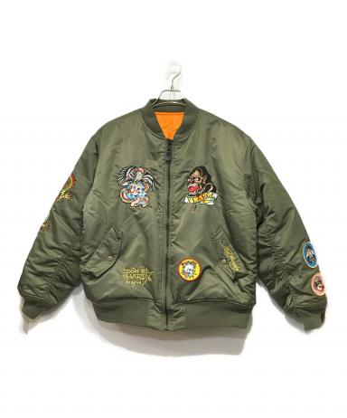 エバーグリーン　ジャケット レア物？ 美品 中古・古着通販】X-LARGE (エクストララージ) Ed Hardy (エド