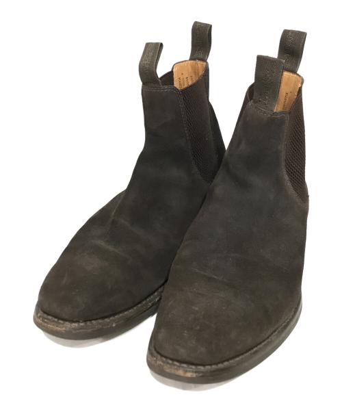 LOAKE（ローク）LOAKE (ローク) スエードサイドゴアブーツ ブラウン サイズ:7の古着・服飾アイテム