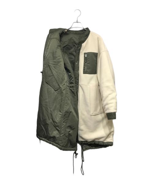 BAYFLOW（ベイフロー）BAYFLOW (ベイフロー) リバーシブルコート グリーン サイズ:2の古着・服飾アイテム