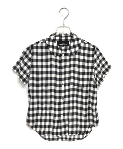 tricot COMME des GARCONS（トリココムデギャルソン）tricot COMME des GARCONS (トリココムデギャルソン) 丸襟シャツ ブラック サイズ:Sの古着・服飾アイテム