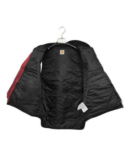 CarHartt（カーハート）CarHartt (カーハート) 中綿 ダック ベスト レッド サイズ:Mの古着・服飾アイテム