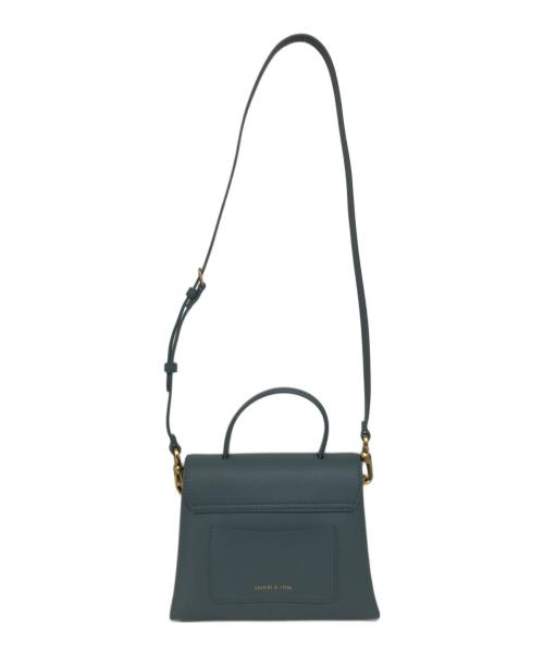 CHARLES & KEITH（チャールズアンドキース）CHARLES & KEITH (チャールズ＆キース) 2WAYバッグ ブルーの古着・服飾アイテム