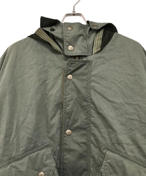 DIESEL（ディーゼル）DIESEL (ディーゼル) W-DUFF サイドレース 中綿フーディジャケット グリーン サイズ:XXLの古着・服飾アイテム