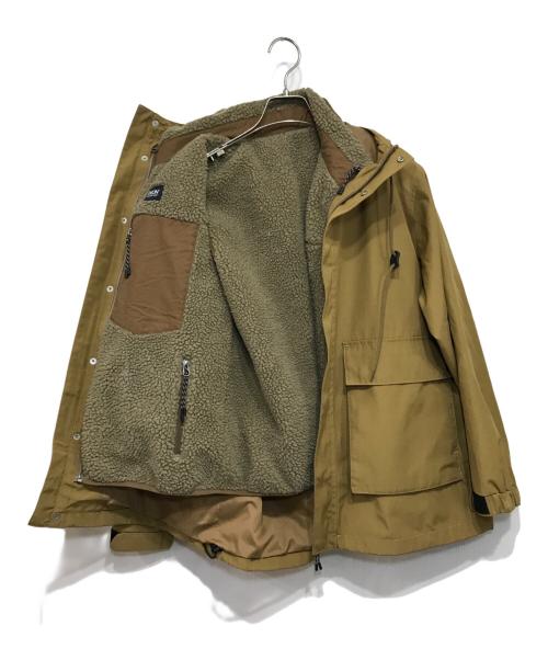 TAION（タイオン）TAION (タイオン) ライナー付きモッズショートコート ベージュ サイズ:Sの古着・服飾アイテム