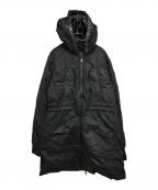 DIESELディーゼル）の古着「ダウンミリタリーコート」｜ブラック