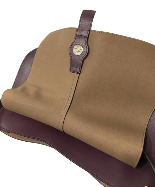 FURLA（フルラ）FURLA (フルラ) FLOW XL TOP HANDLE ボルドーの古着・服飾アイテム