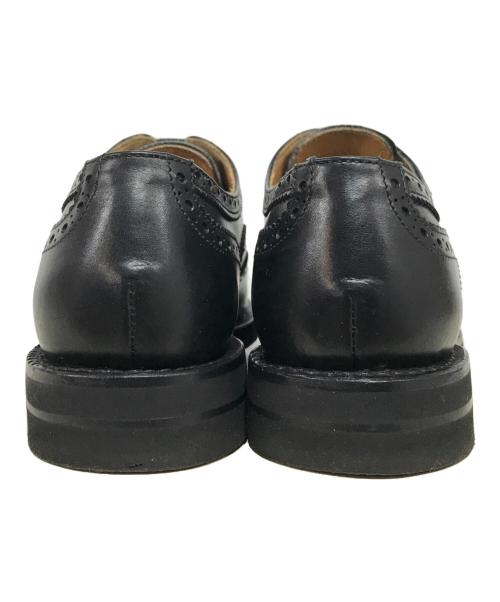 berwick（バーウィック）berwick (バーウィック) メダリオンシューズ ブラック サイズ:3の古着・服飾アイテム