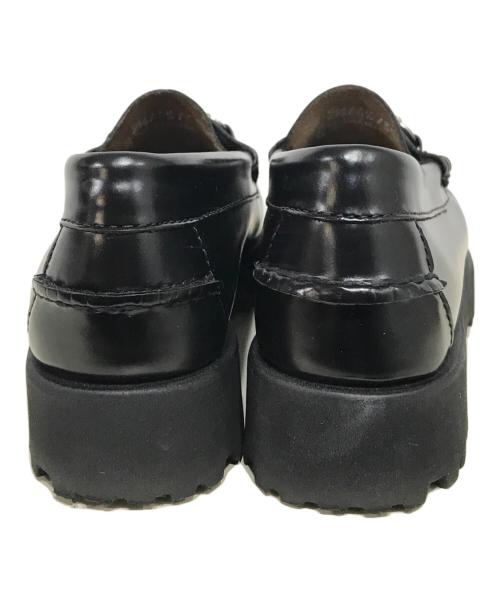 G.H.BASS WEEJUNS（ジーエイチ バス ウィージャンズ）G.H.BASS WEEJUNS (ジーエイチ バス ウィージャンズ) ビットローファー ブラック サイズ:351/2の古着・服飾アイテム