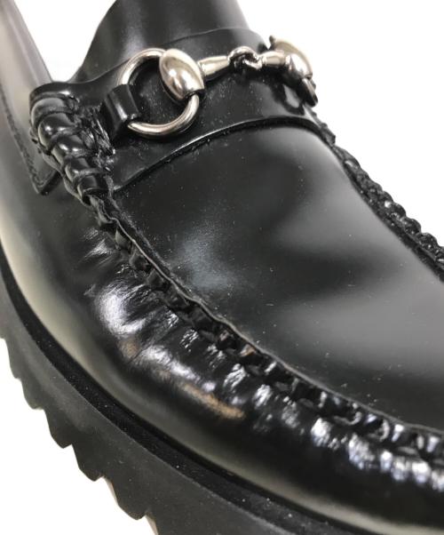 G.H.BASS WEEJUNS（ジーエイチ バス ウィージャンズ）G.H.BASS WEEJUNS (ジーエイチ バス ウィージャンズ) ビットローファー ブラック サイズ:351/2の古着・服飾アイテム