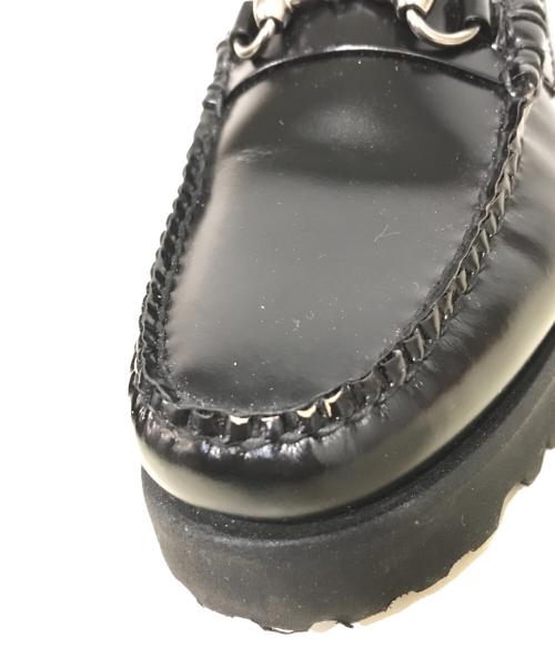 G.H.BASS WEEJUNS（ジーエイチ バス ウィージャンズ）G.H.BASS WEEJUNS (ジーエイチ バス ウィージャンズ) ビットローファー ブラック サイズ:351/2の古着・服飾アイテム