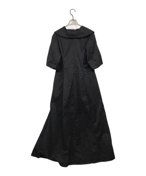 IENA（イエナ）IENA (イエナ) maison コットンナイロンフォルムワンピース ネイビー サイズ:36の古着・服飾アイテム