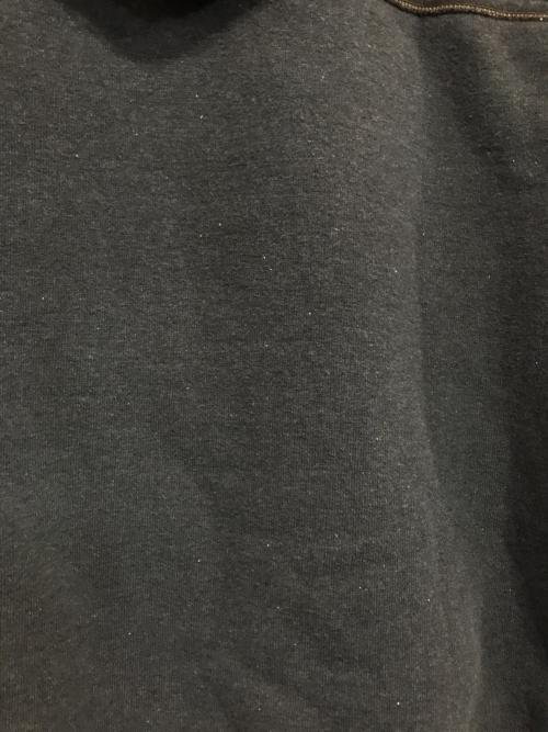 45R（フォーティファイブ・アール）45R (フォーティーファイブアール) ぷくぷく裏毛のパッチワークフーディ グレー サイズ:２の古着・服飾アイテム