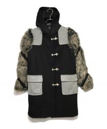 stussy（ステューシー）の古着「ドッキングファイヤーマンコート」｜ブラック