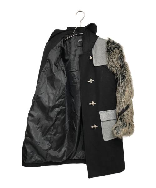 stussy（ステューシー）stussy (ステューシー) ドッキングファイヤーマンコート ブラック サイズ:Mの古着・服飾アイテム