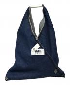 MM6 Maison Margielaエムエムシックスメゾンマルジェラ）の古着「ジャパニーズ トライアングル デニム トートバッグ」