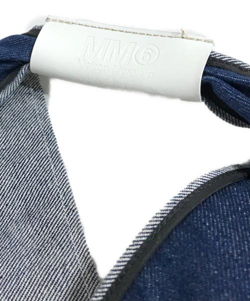 MM6 Maison Margiela（エムエムシックスメゾンマルジェラ）MM6 Maison Margiela (エムエムシックス メゾンマルジェラ) ジャパニーズ トライアングル デニム トートバッグ サイズ:UNIの古着・服飾アイテム