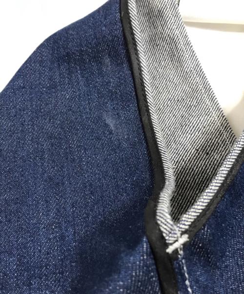 MM6 Maison Margiela（エムエムシックスメゾンマルジェラ）MM6 Maison Margiela (エムエムシックス メゾンマルジェラ) ジャパニーズ トライアングル デニム トートバッグ サイズ:UNIの古着・服飾アイテム