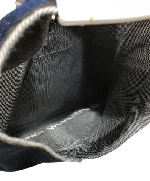 MM6 Maison Margiela（エムエムシックスメゾンマルジェラ）MM6 Maison Margiela (エムエムシックス メゾンマルジェラ) ジャパニーズ トライアングル デニム トートバッグ サイズ:UNIの古着・服飾アイテム