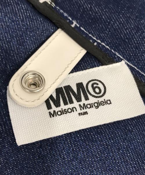 MM6 Maison Margiela（エムエムシックスメゾンマルジェラ）MM6 Maison Margiela (エムエムシックス メゾンマルジェラ) ジャパニーズ トライアングル デニム トートバッグ サイズ:UNIの古着・服飾アイテム