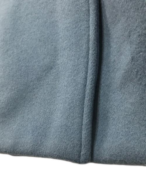 allureville（アルアバイル）allureville (アルアバイル) 二重織ダブルブレスコート ブルー サイズ:2の古着・服飾アイテム