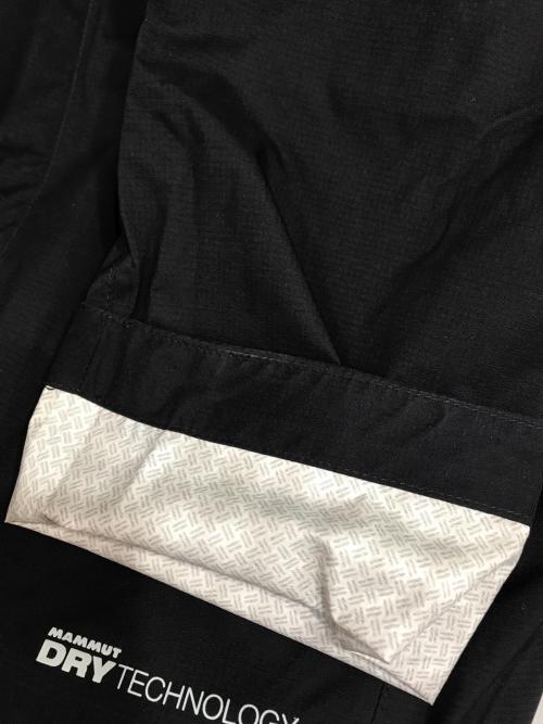 MAMMUT（マムート）MAMMUT (マムート) マイクロレイヤー ジャケット ブラック サイズ:ASIA XLの古着・服飾アイテム