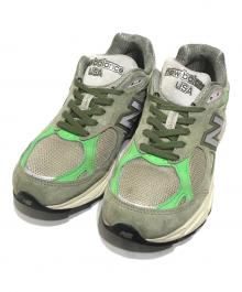 NEW BALANCE×Patta（ニューバランス×パタ）の古着「M990 PP3　ローカットスニーカー」｜グリーン