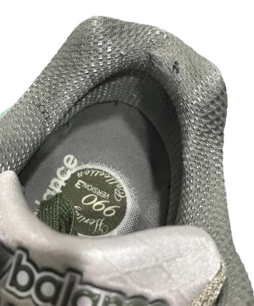 NEW BALANCE（ニューバランス）NEW BALANCE (ニューバランス) Patta (パタ) M990 PP3　ローカットスニーカー グリーン サイズ:26の古着・服飾アイテム