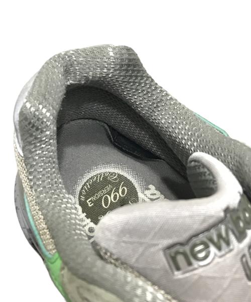 NEW BALANCE（ニューバランス）NEW BALANCE (ニューバランス) Patta (パタ) M990 PP3　ローカットスニーカー グリーン サイズ:26の古着・服飾アイテム