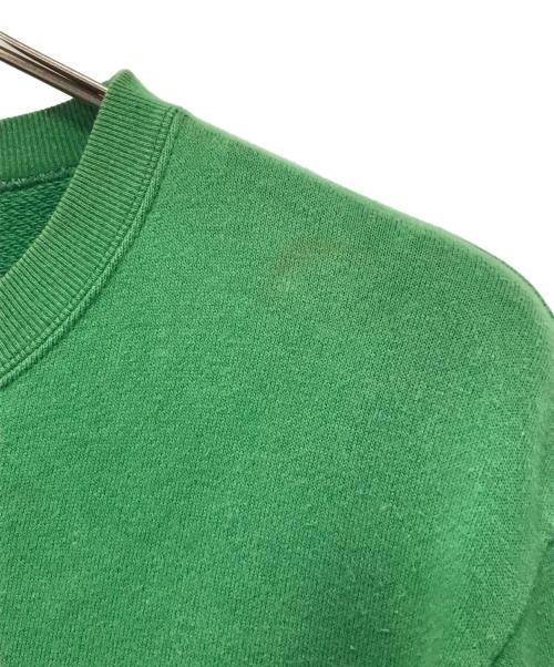 UNDERCOVER（アンダーカバー）UNDERCOVER (アンダーカバー) SWEAT SCREW BEAR UC TOY ベアプリントスウェット グリーン サイズ:3の古着・服飾アイテム