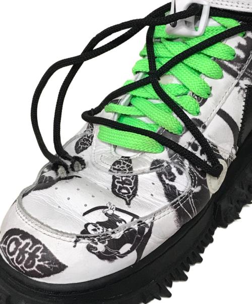 NIKE（ナイキ）NIKE (ナイキ) OFFWHITE (オフホワイト) Air Force 1 Mid ミッドカットスニーカー Grim Reaper サイズ:29cmの古着・服飾アイテム