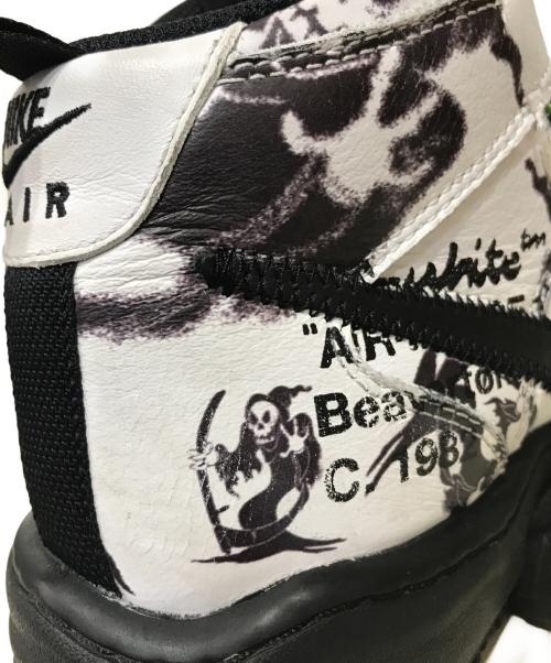 NIKE（ナイキ）NIKE (ナイキ) OFFWHITE (オフホワイト) Air Force 1 Mid ミッドカットスニーカー Grim Reaper サイズ:29cmの古着・服飾アイテム