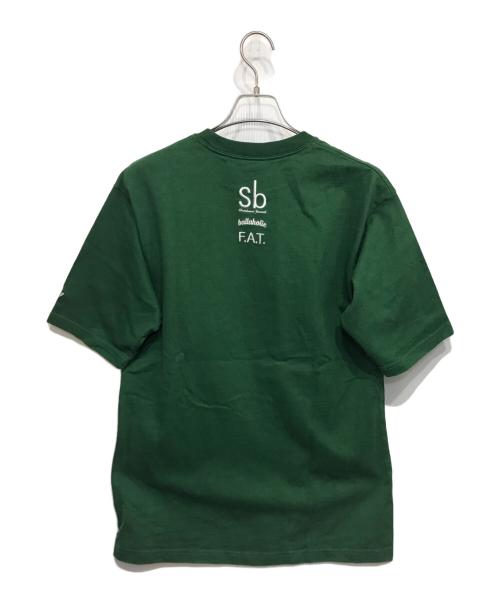 FAT（エフエーティー）FAT (エフエーティー) フォトプリントＴシャツ グリーン サイズ:SKINNYの古着・服飾アイテム