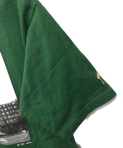 FAT（エフエーティー）FAT (エフエーティー) フォトプリントＴシャツ グリーン サイズ:SKINNYの古着・服飾アイテム